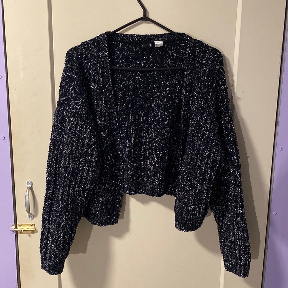 H&M | Black Sparkle Cardigan